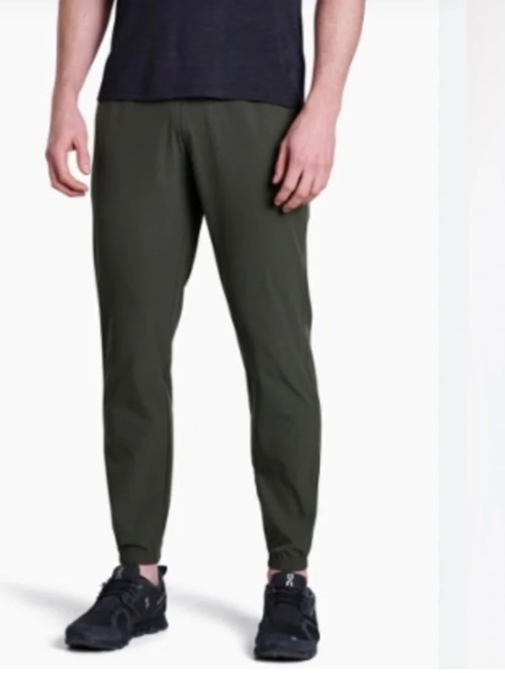 KUHL Freeflex Dark Olive Joggers Sz M Short